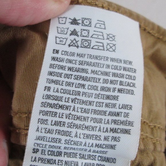 American Eagle Mens Khaki Pants Size 32 x 32 Original Straight Pre-worn … - Picture 8 of 9